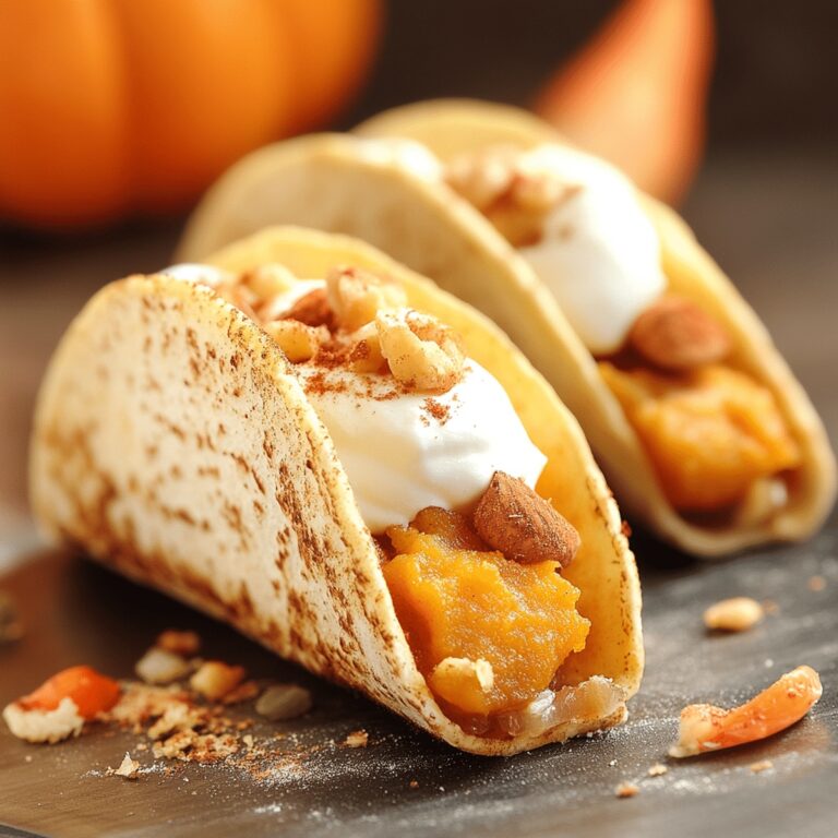 Pumpkin Pie Tacos Recipe