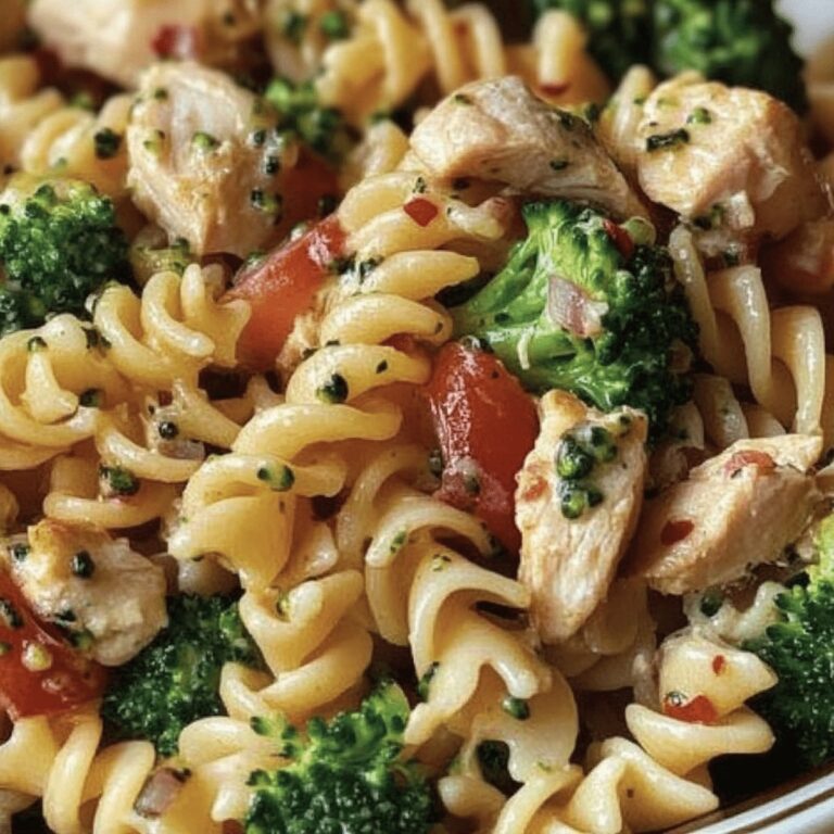 Vibrant Chicken Broccoli Pasta Salad Recipe