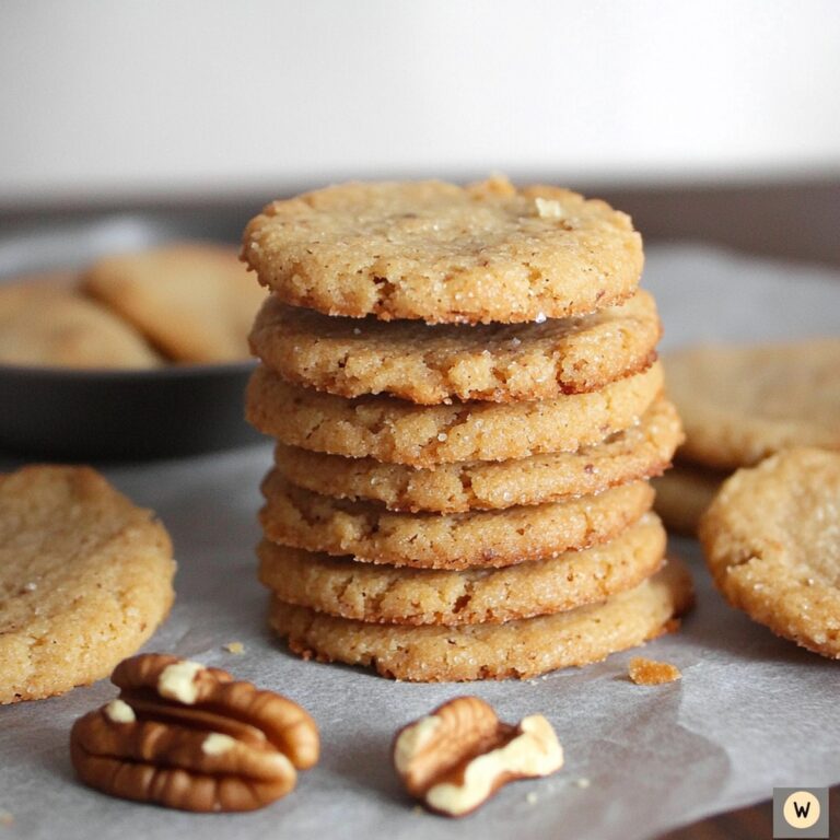 Walnut Butter Cookies Recipe