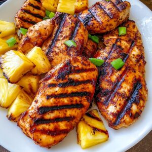 Grilled Aloha Chicken And Pineapple Recipe