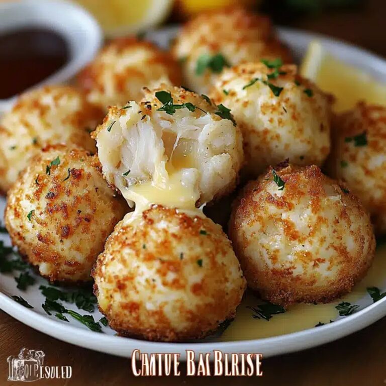 Crispy Crab Balls Recipe