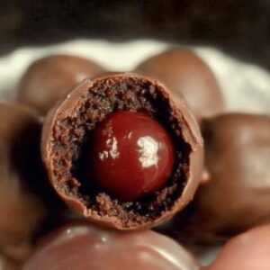 Chocolate Covered Cherry Brownie Bombs Recipe