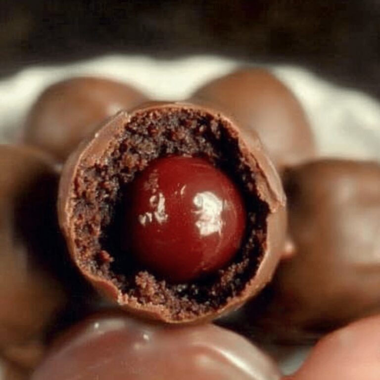 Chocolate Covered Cherry Brownie Bombs Recipe