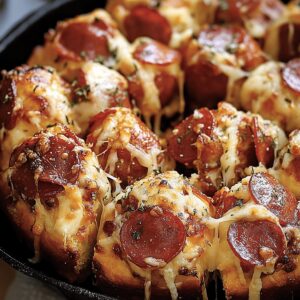 Gooey Pizza Monkey Bread Recipe