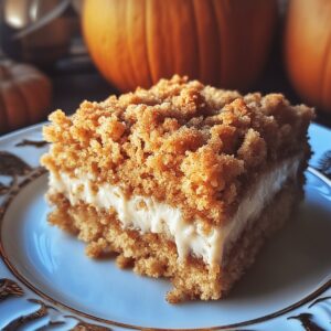 Moist Pumpkin Spice Crumb Cake Recipe
