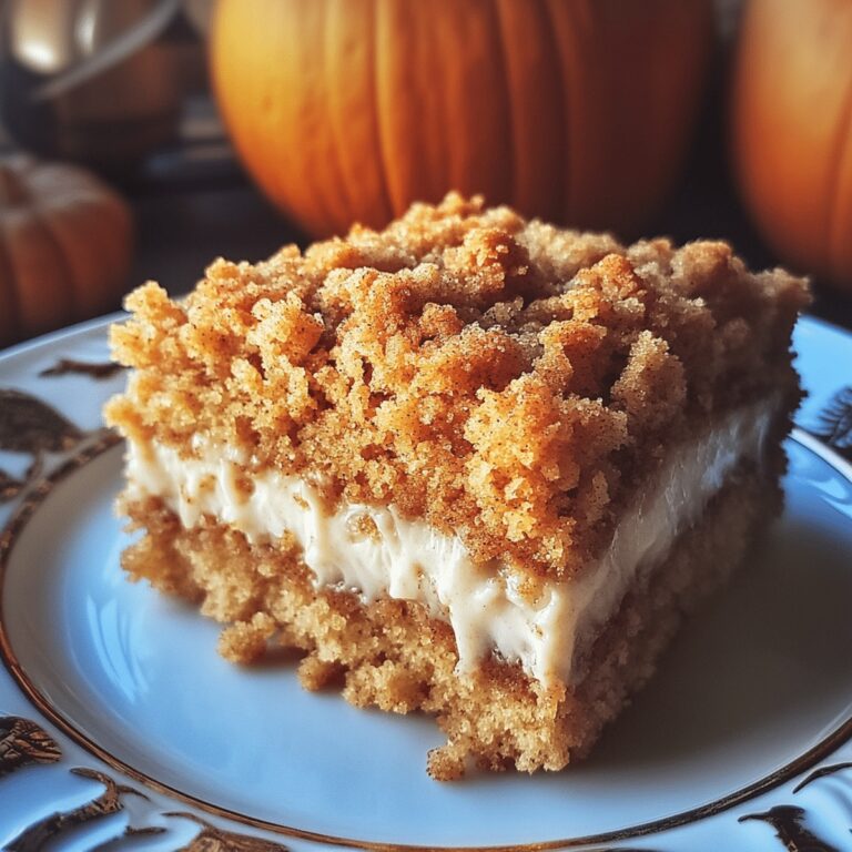 Moist Pumpkin Spice Crumb Cake Recipe