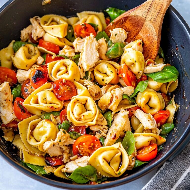 Balsamic Chicken Tortellini Salad Recipe