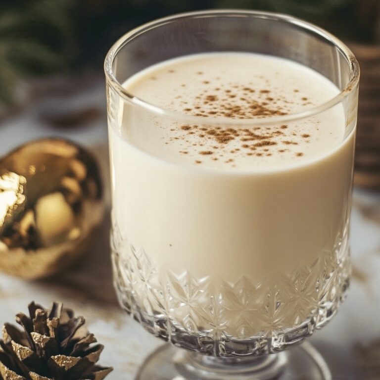 Festive Eggnog Recipe
