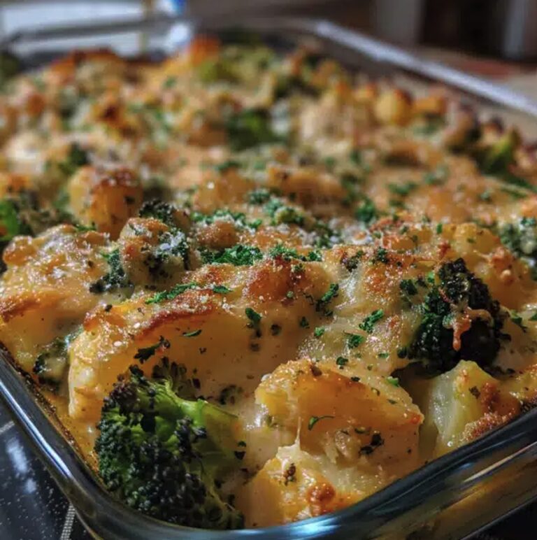 Baked Potato Chicken And Broccoli Casserole Recipe