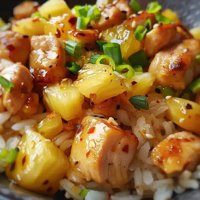 Tropical Pineapple Chicken And Rice Recipe