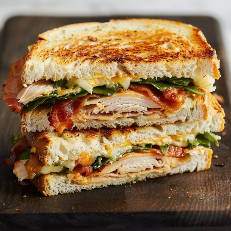 Cheddar And Bacon Turkey Melt Recipe