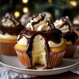 Decadent Boston Cream Pie Cupcakes Recipe