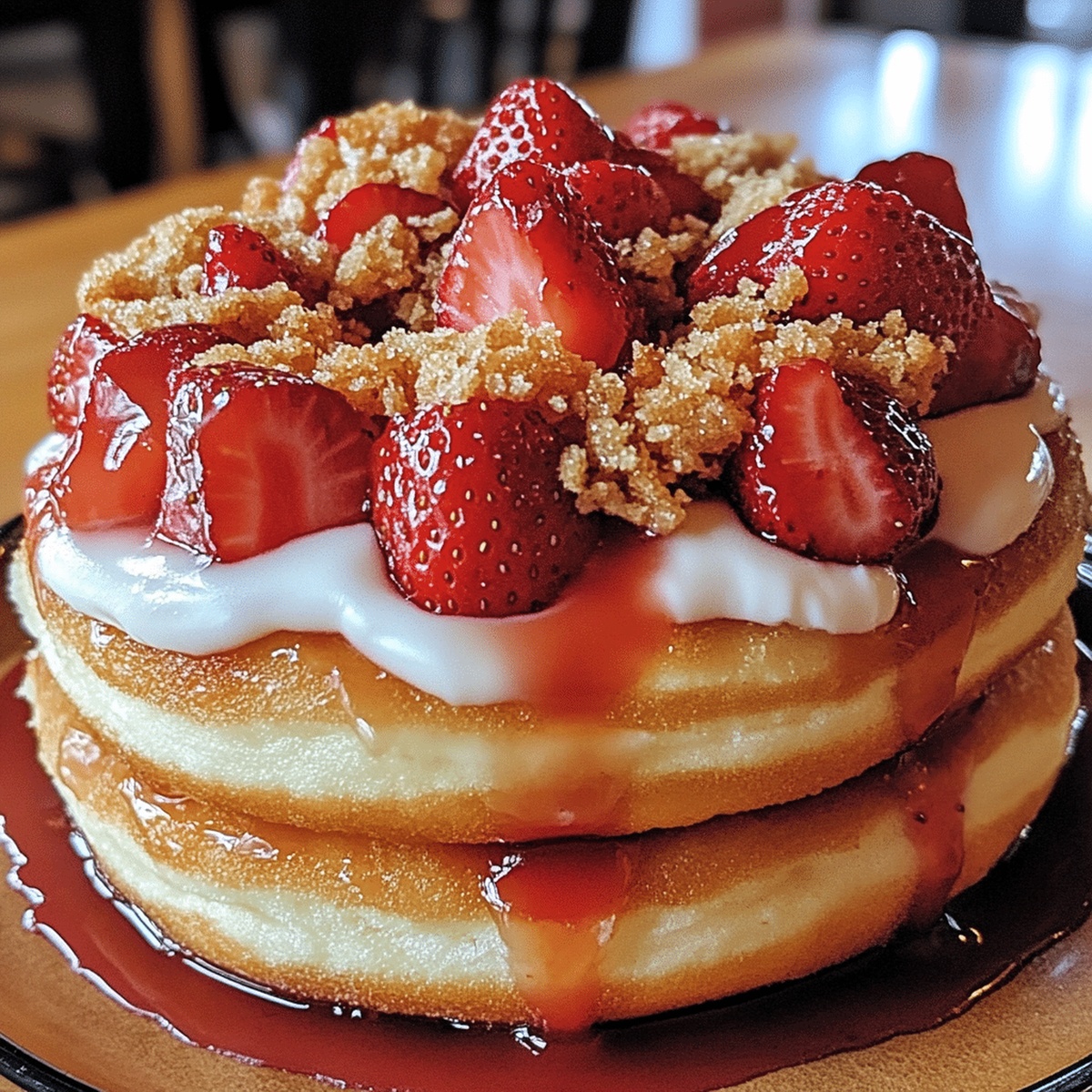 Strawberry Cheesecake Donuts Recipe