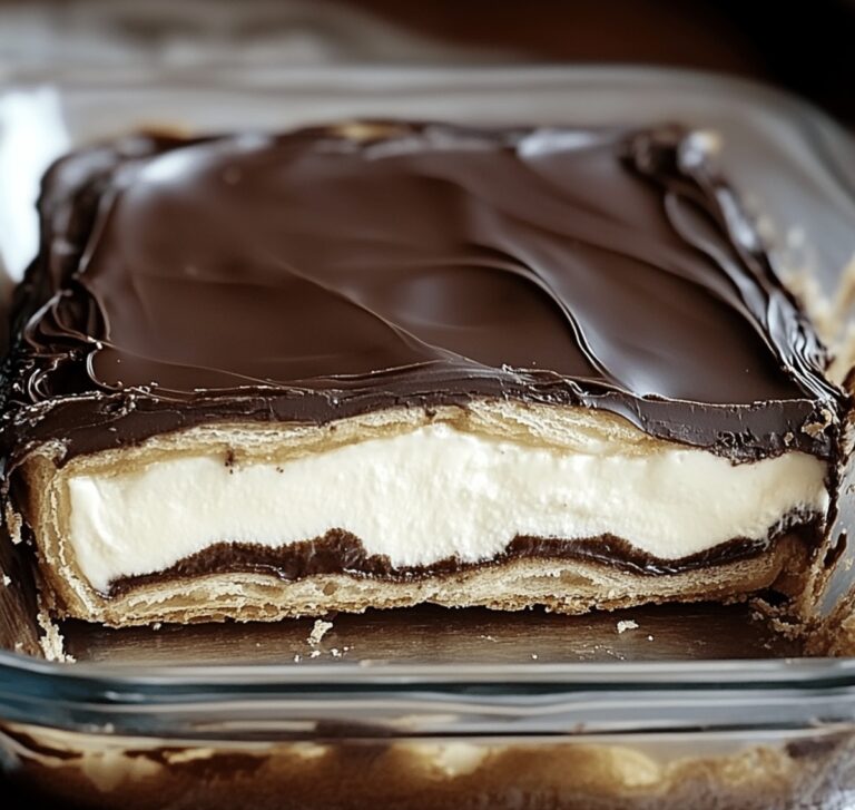 Dreamy No Bake Chocolate Eclair Cake Recipe