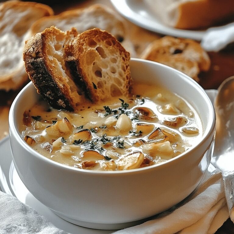 Hearty French Garlic Soup Recipe