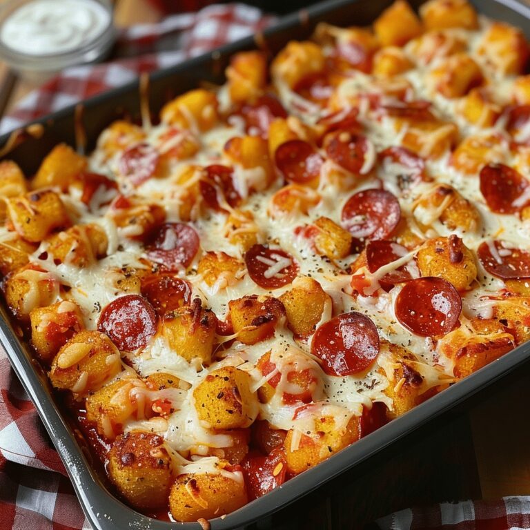 Pizza Tot Casserole Recipe