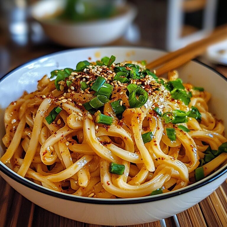 Chili Oil Udon Noodles Recipe
