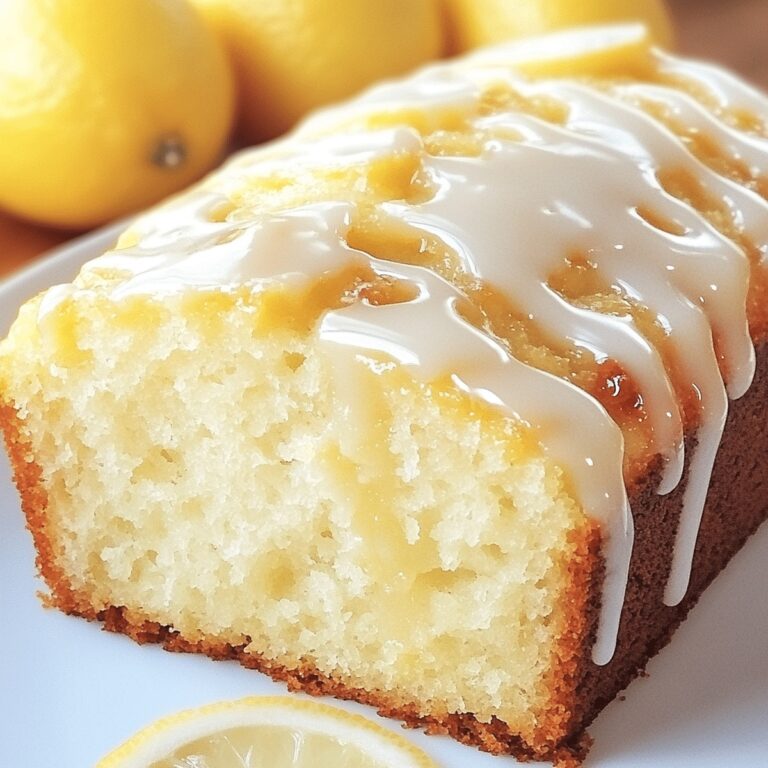 Moist Starbucks Copycat Lemon Loaf Recipe