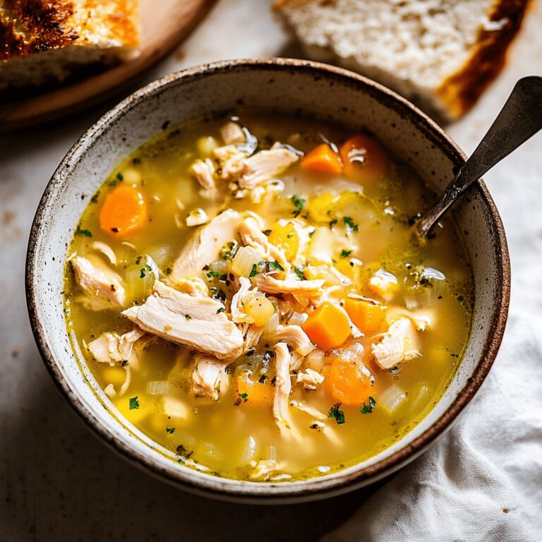 Leftover Turkey Soup Recipe