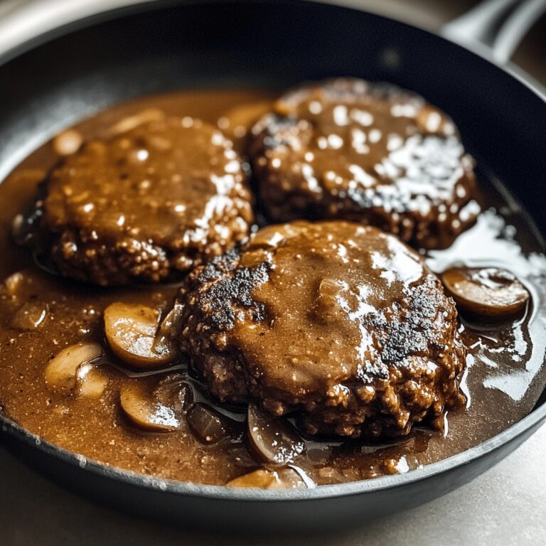 Hearty Skillet Salisbury Steak Recipe