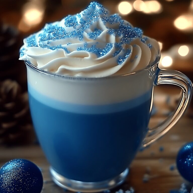 Frostbite Blue Christmas Cocoa Recipe