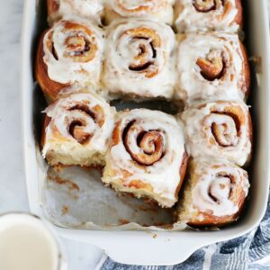 Rhubarb Sticky Buns With Vanilla Bean Mascarpone Frosting Recipe
