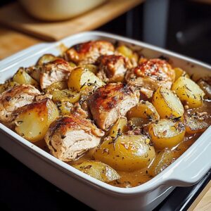 Hearty Chicken And Potato Bake Recipe
