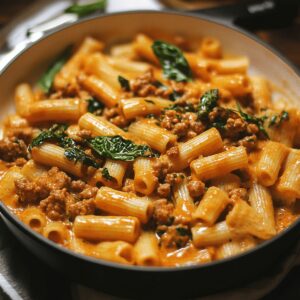 Creamy Sausage Rigatoni Recipe