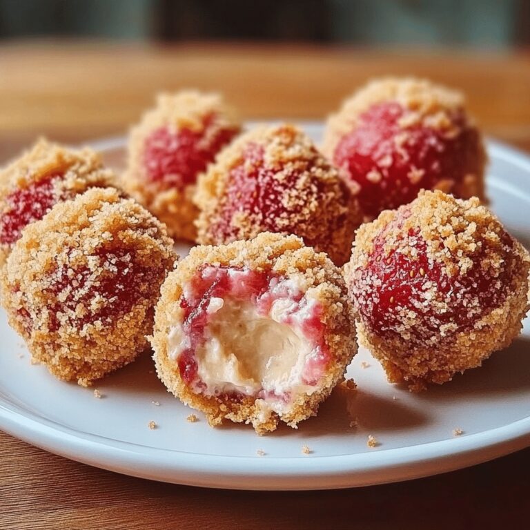 Dreamy Strawberry Cheesecake Crunch Bites Recipe