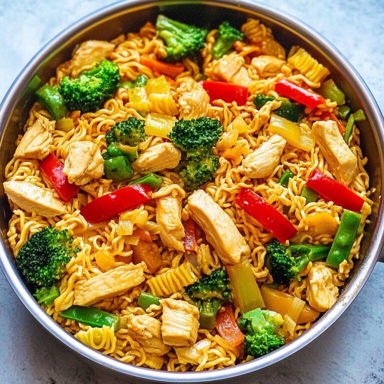 Ramen Noodle Stir Fry With Chicken Recipe