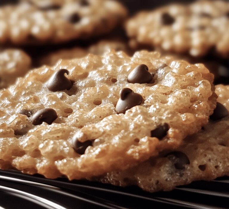 Gooey Rice Krispie Chocolate Chip Cookies Recipe