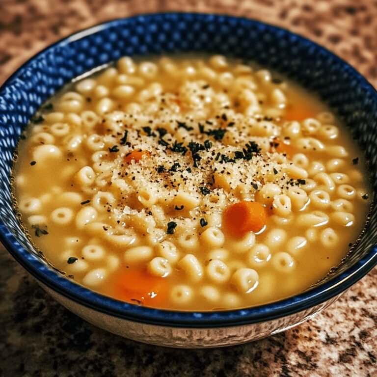 Comforting Pastina Soup Recipe