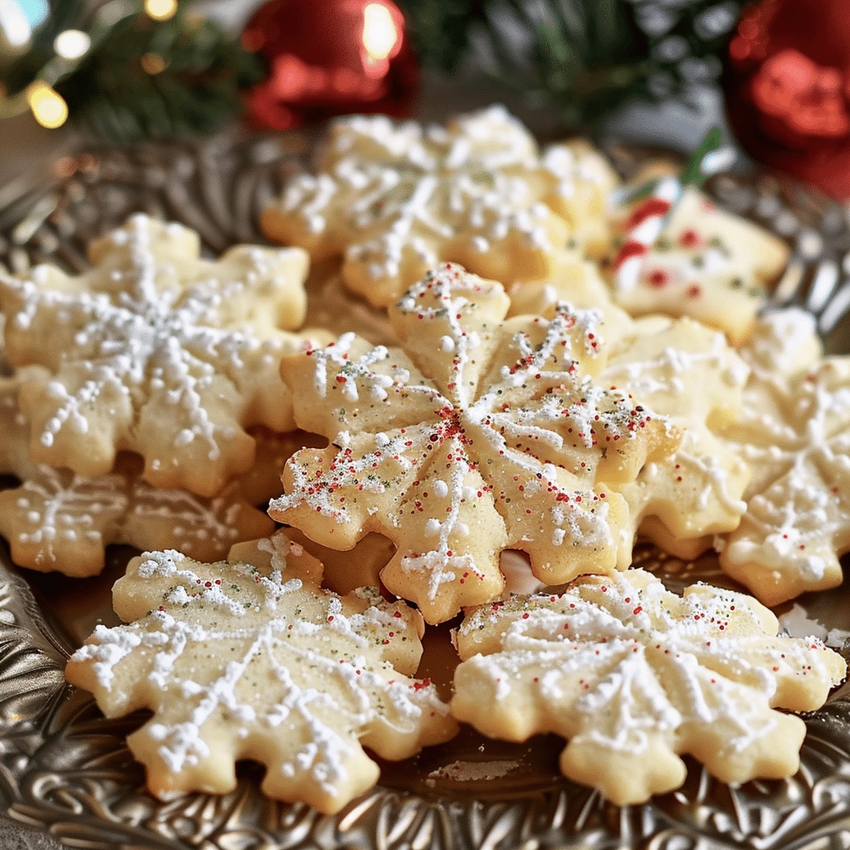 Christmas Ooey Gooey Butter Cookies Recipe