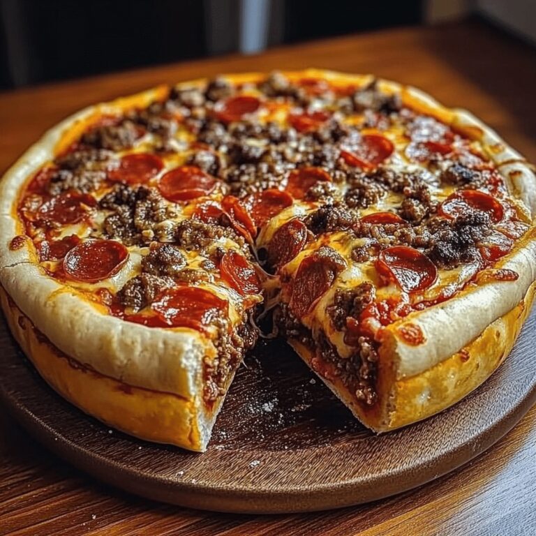 Authentic Chicago Style Deep Dish Pizza Recipe