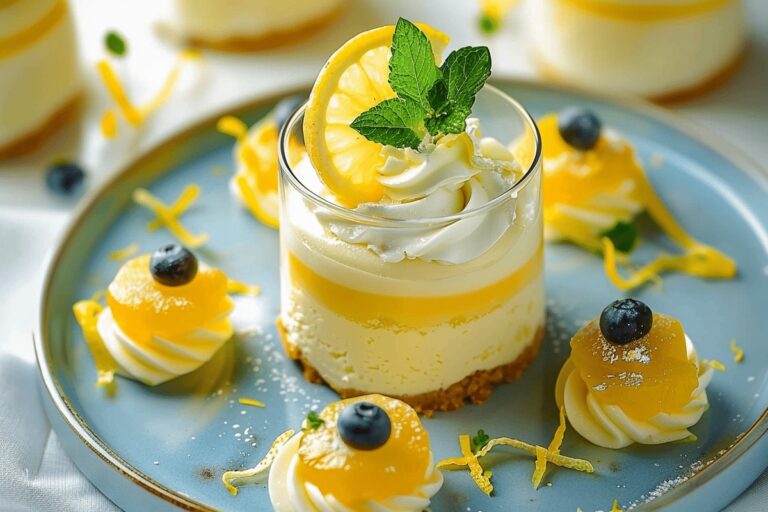 Lemon Cheesecake Mousse Recipe