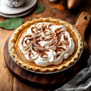 Bourbon Sweet Potato Pie Recipe