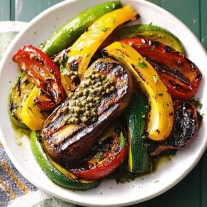 Grilled Veggies With Caper Butter Recipe