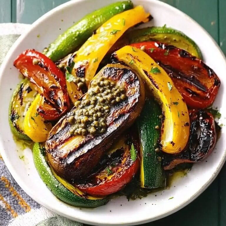 Grilled Veggies With Caper Butter Recipe
