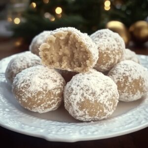 Festive Peanut Butter Snowballs Recipe