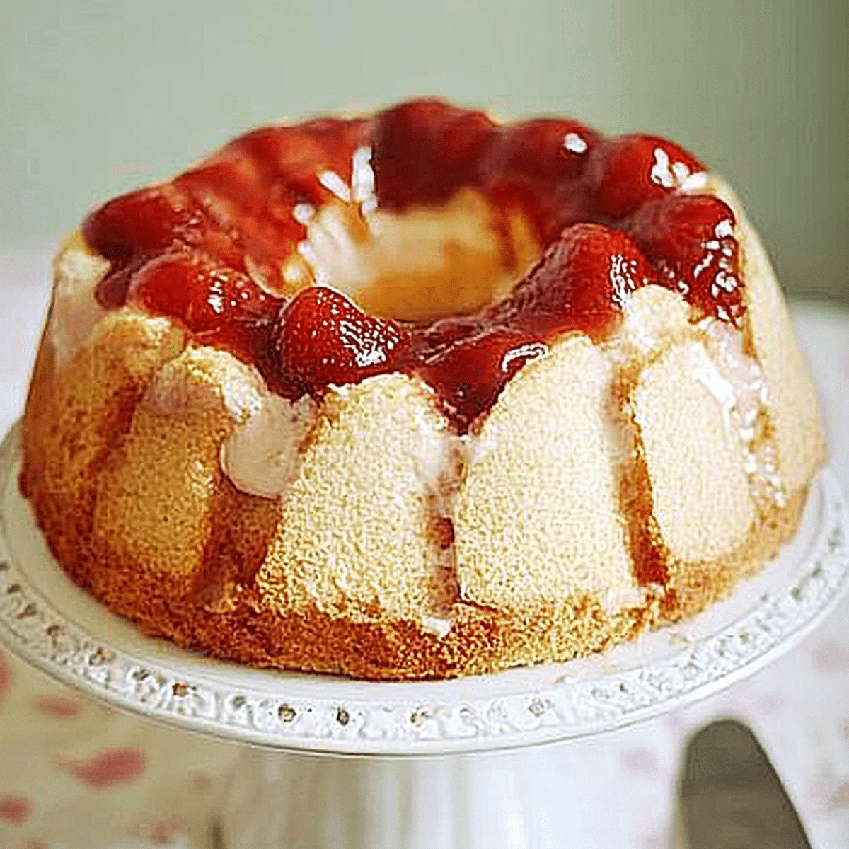 Fluffy Angel Food Cake Recipe