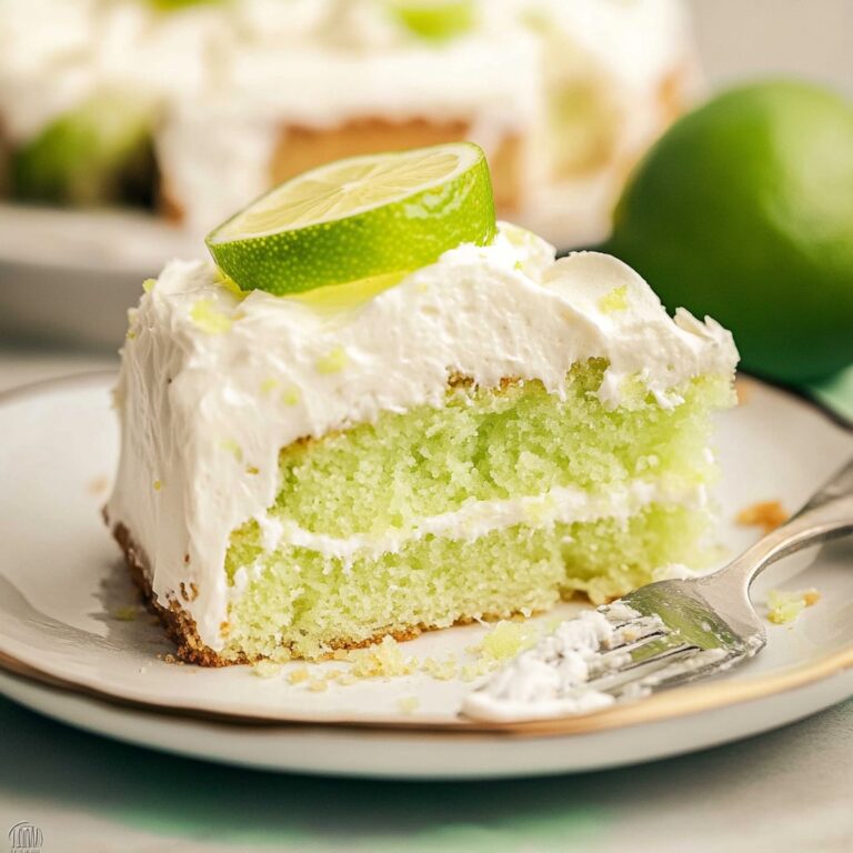 Key Lime Poke Cake Recipe