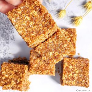 Easy Biscoff Flapjack Recipe