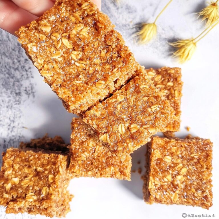 Easy Biscoff Flapjack Recipe