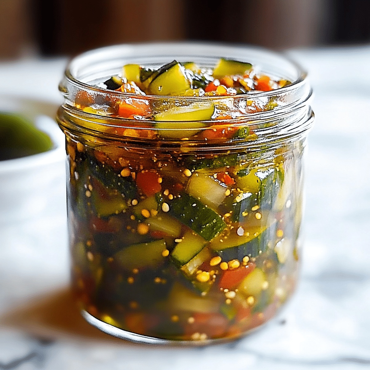Tangy Sweet & Spicy Pickle Relish Recipe
