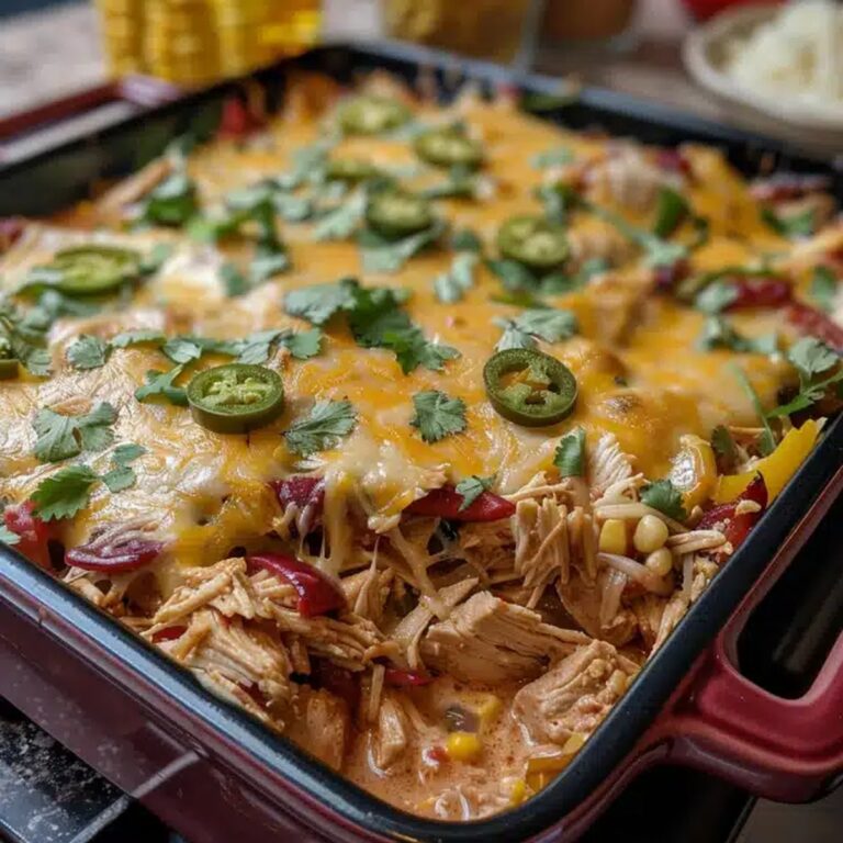 Chicken Fajita Casserole Recipe
