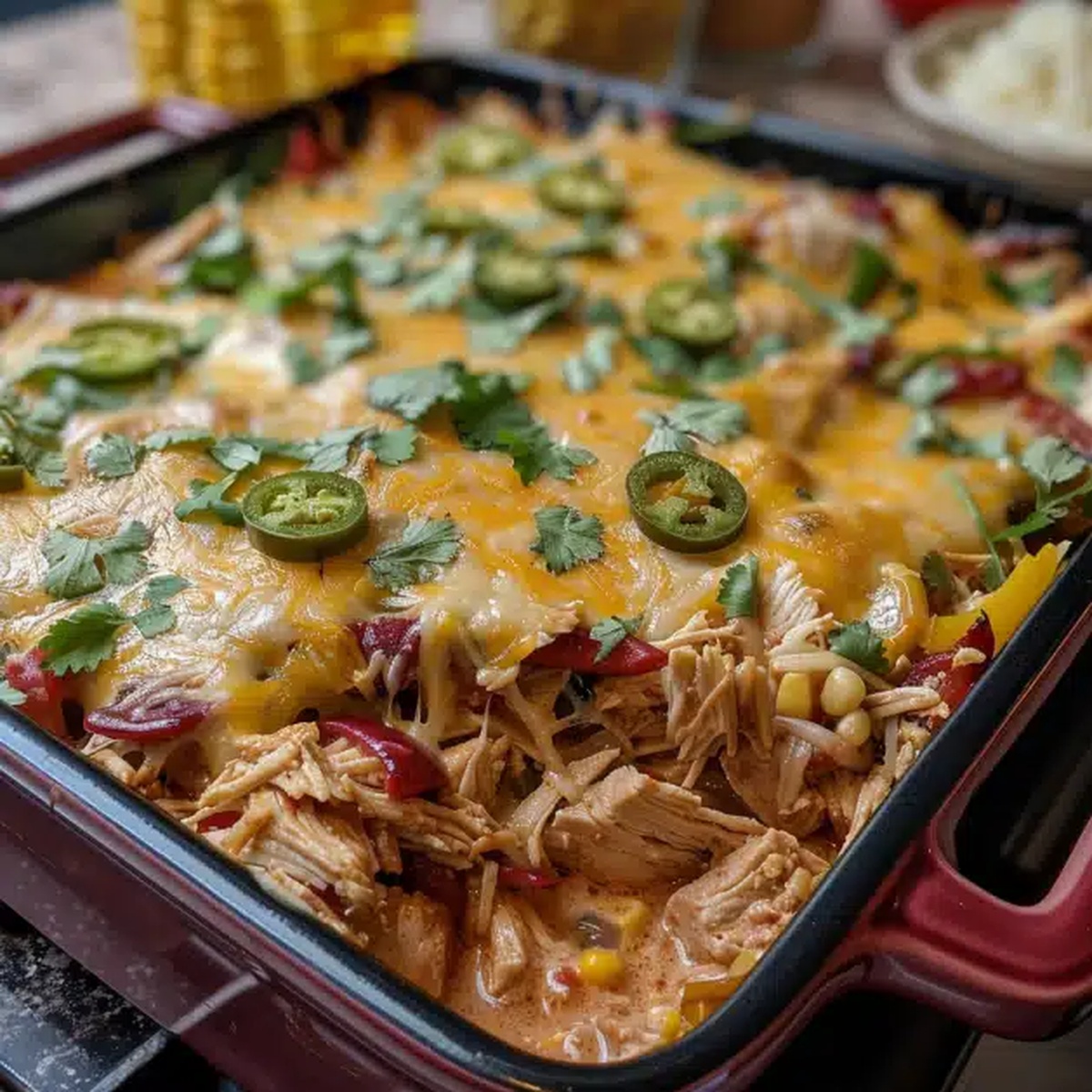 Chicken Fajita Casserole Recipe