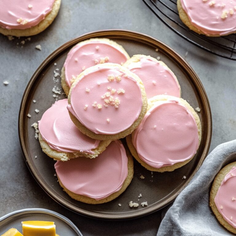 Legendary Crumbl Pink Chilled Sugar Cookie Copycat Recipe