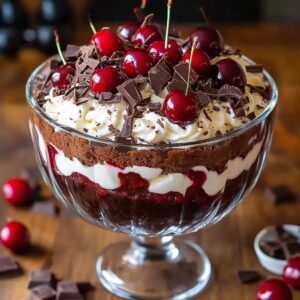 Elegant Black Forest Trifle Recipe