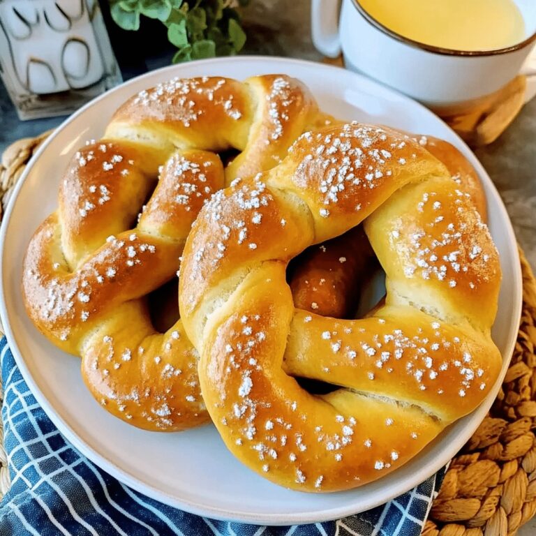 Easy Homemade Soft Pretzels Recipe