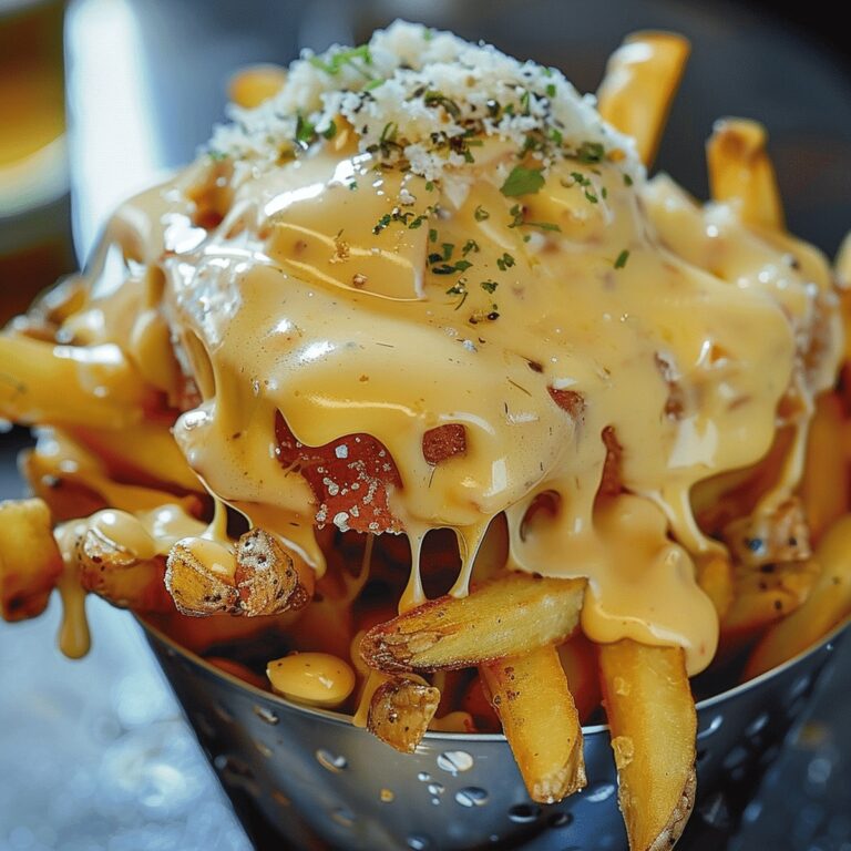 Sauce Au Fromage Pour Frites Recipe